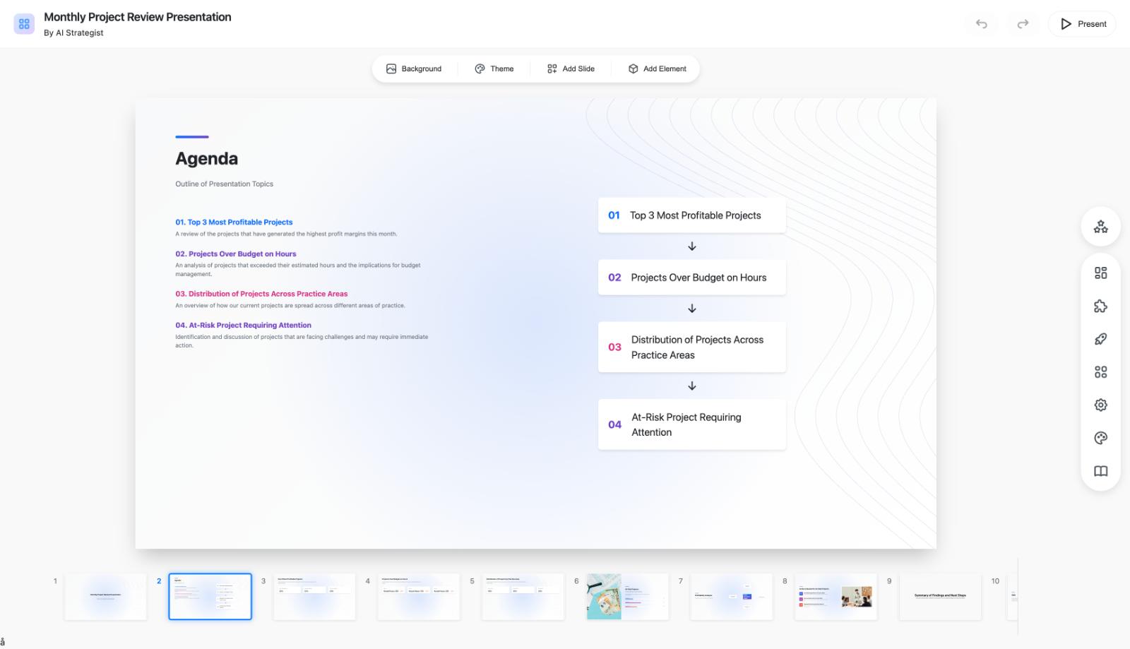 Consulting sprint recap materials